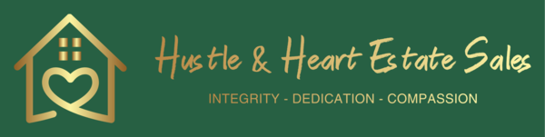Hustle and Heart Estate Sales logo